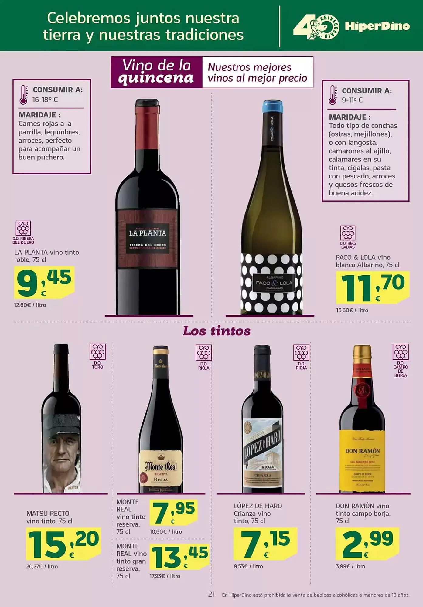 Catálogo de Folleto HiperDino 26 de mayo al 9 de junio 2025 - Página 21