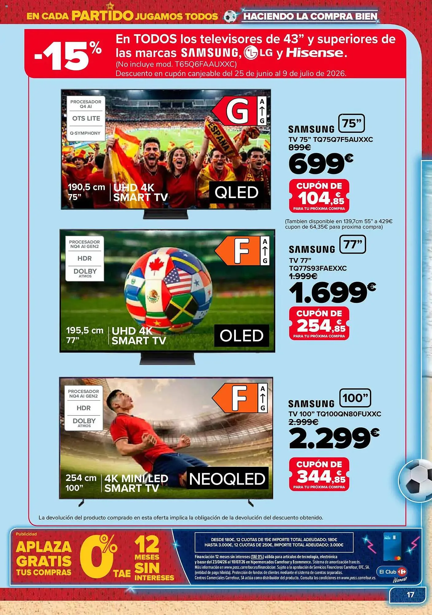 Catálogo de Folleto Carrefour 9 de junio al 24 de junio 2026 - Página 17