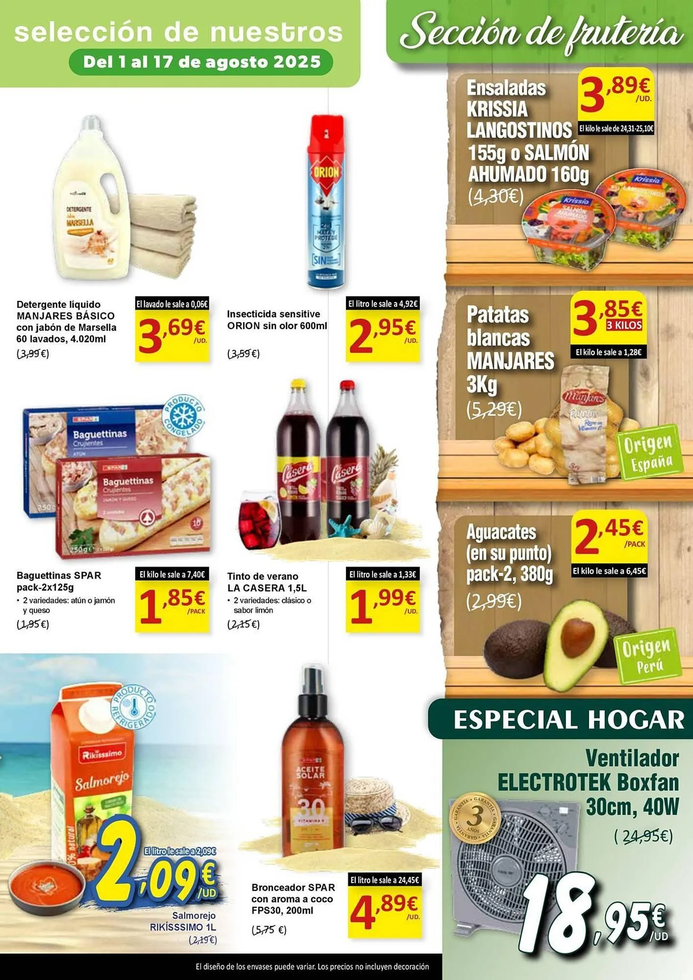 Catálogo de Folleto SPAR 1 de agosto al 17 de agosto 2025 - Página 11