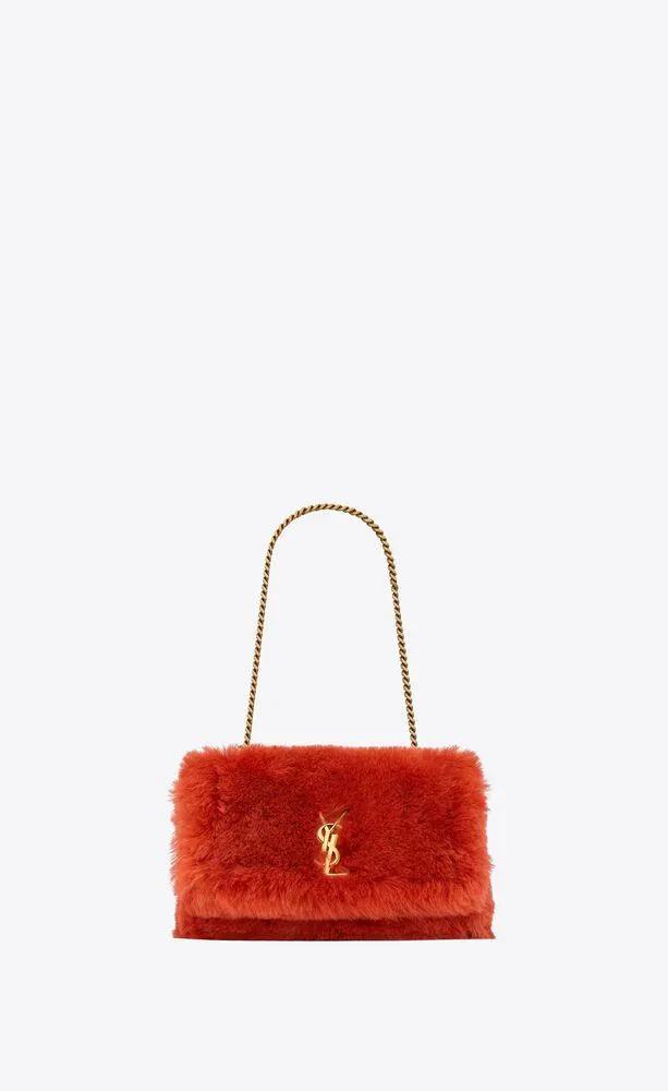 kate pequeño reversible de piel de borrego y ante