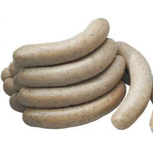 SALCHICHA BLANCA CASERA (MÍNIMO 0,25) 6,99€ KG SALCHICHA BLANCA CASERA (MÍNIMO 0,25) 6,99€ KG