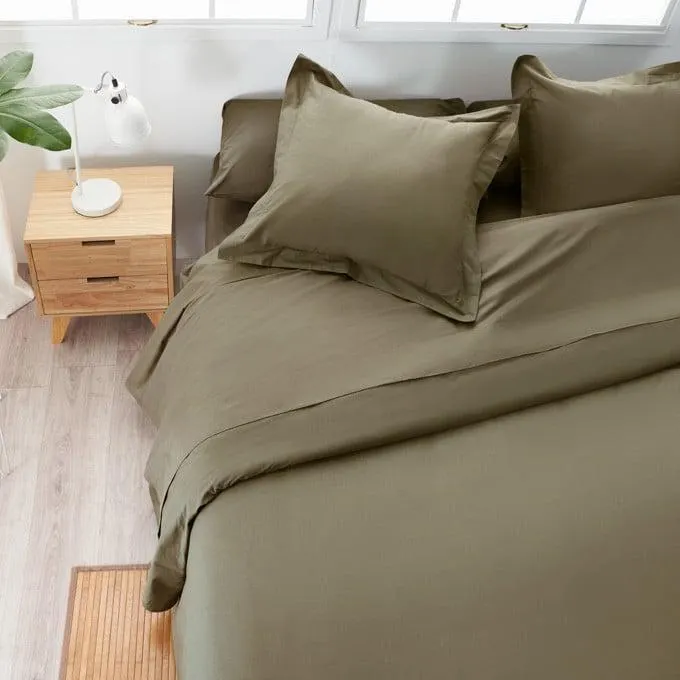 Sábana Encimera Algodón - Basic Caqui