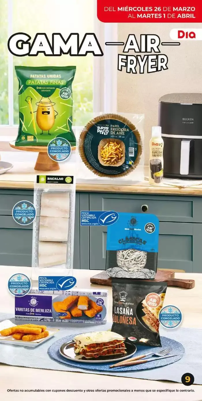 Catálogo de Gran apertura Dia del 26/03 al 01/04  26 de marzo al 1 de abril 2025 - Página 9