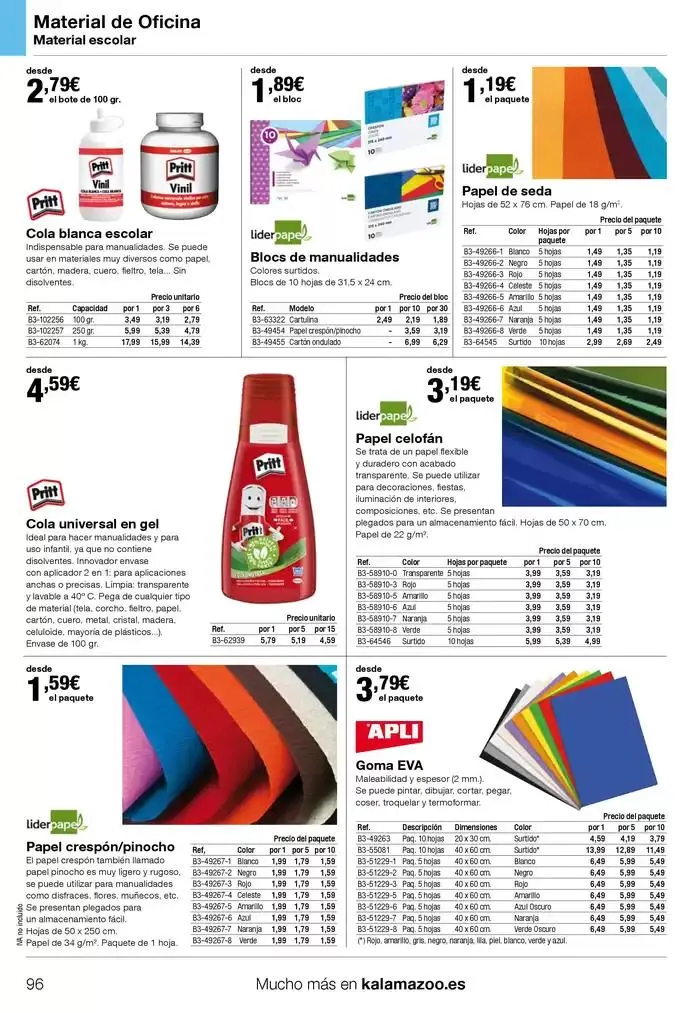 Catálogo de Staples Kalamazoo Catálogo General 9 de enero al 30 de septiembre 2025 - Página 96