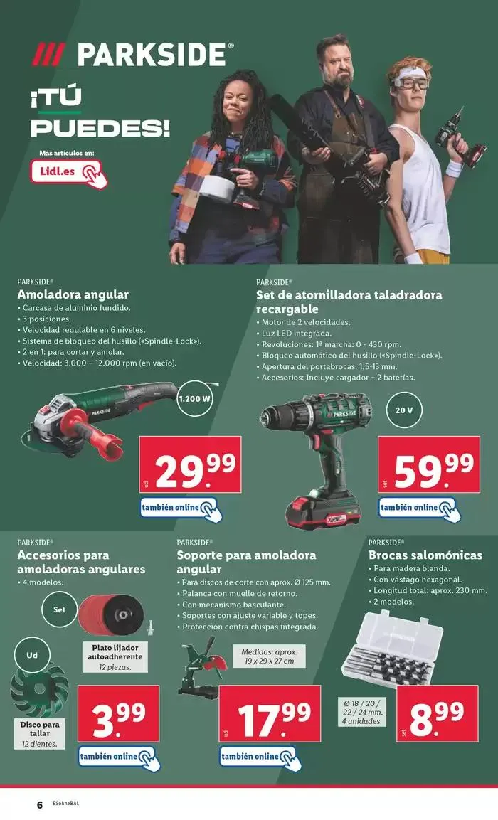 Catálogo de ¡Bazar Lidl! Ofertas válidas del 24/03 al 30/03 24 de marzo al 30 de marzo 2025 - Página 10