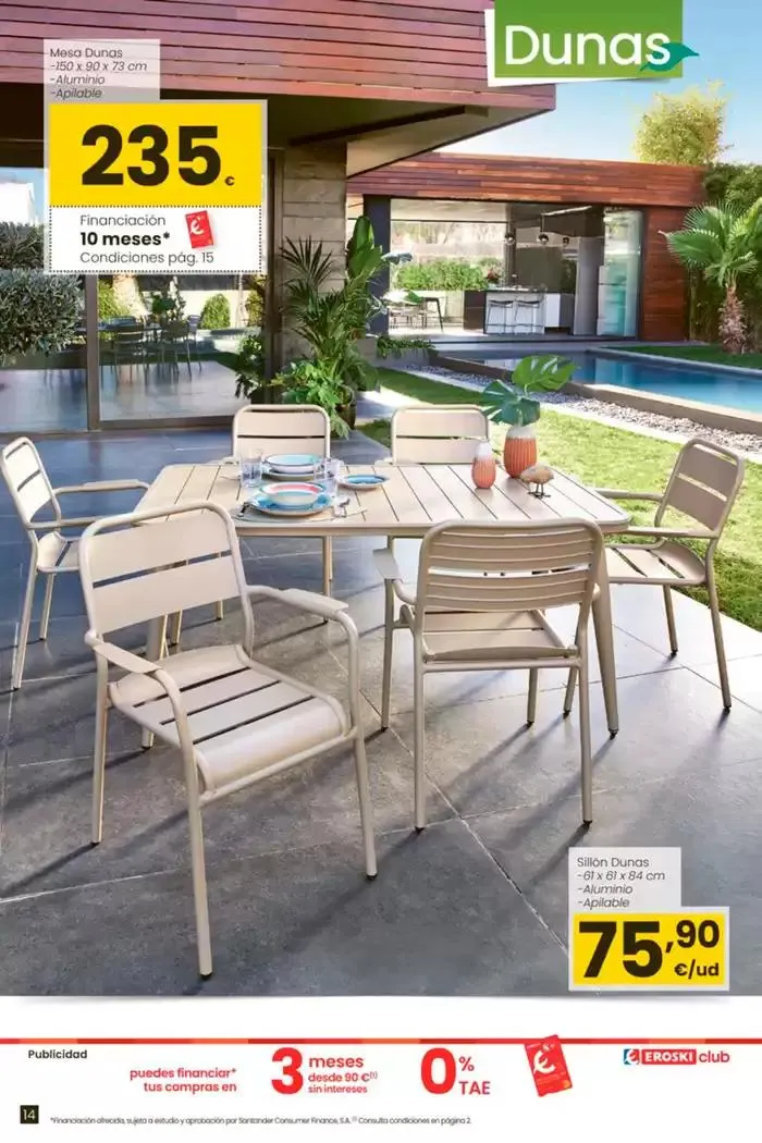 Catálogo de Terraza y Jardín 2 de mayo al 28 de mayo 2025 - Página 14