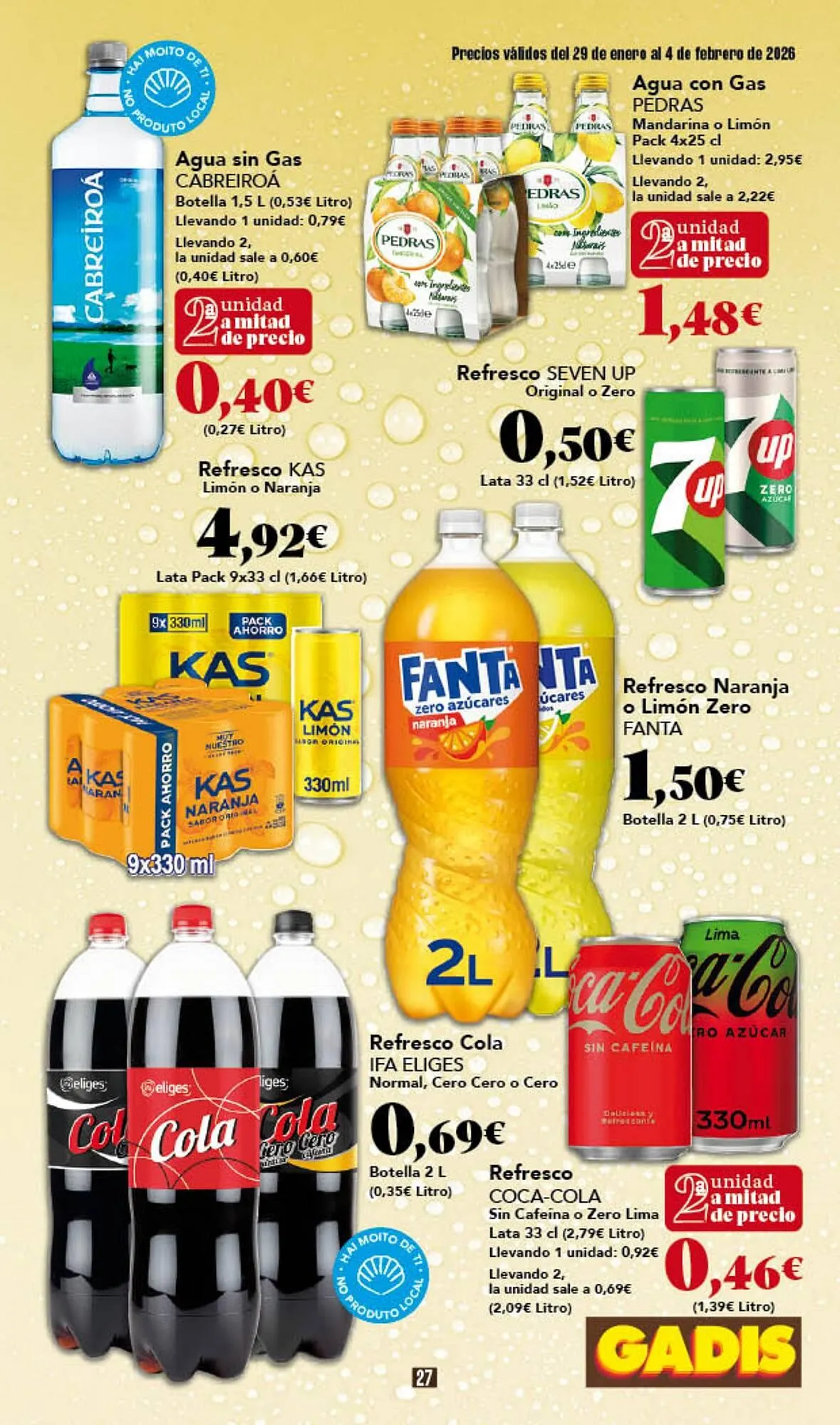 Catálogo de Folleto Gadis 29 de enero al 4 de febrero 2026 - Página 27