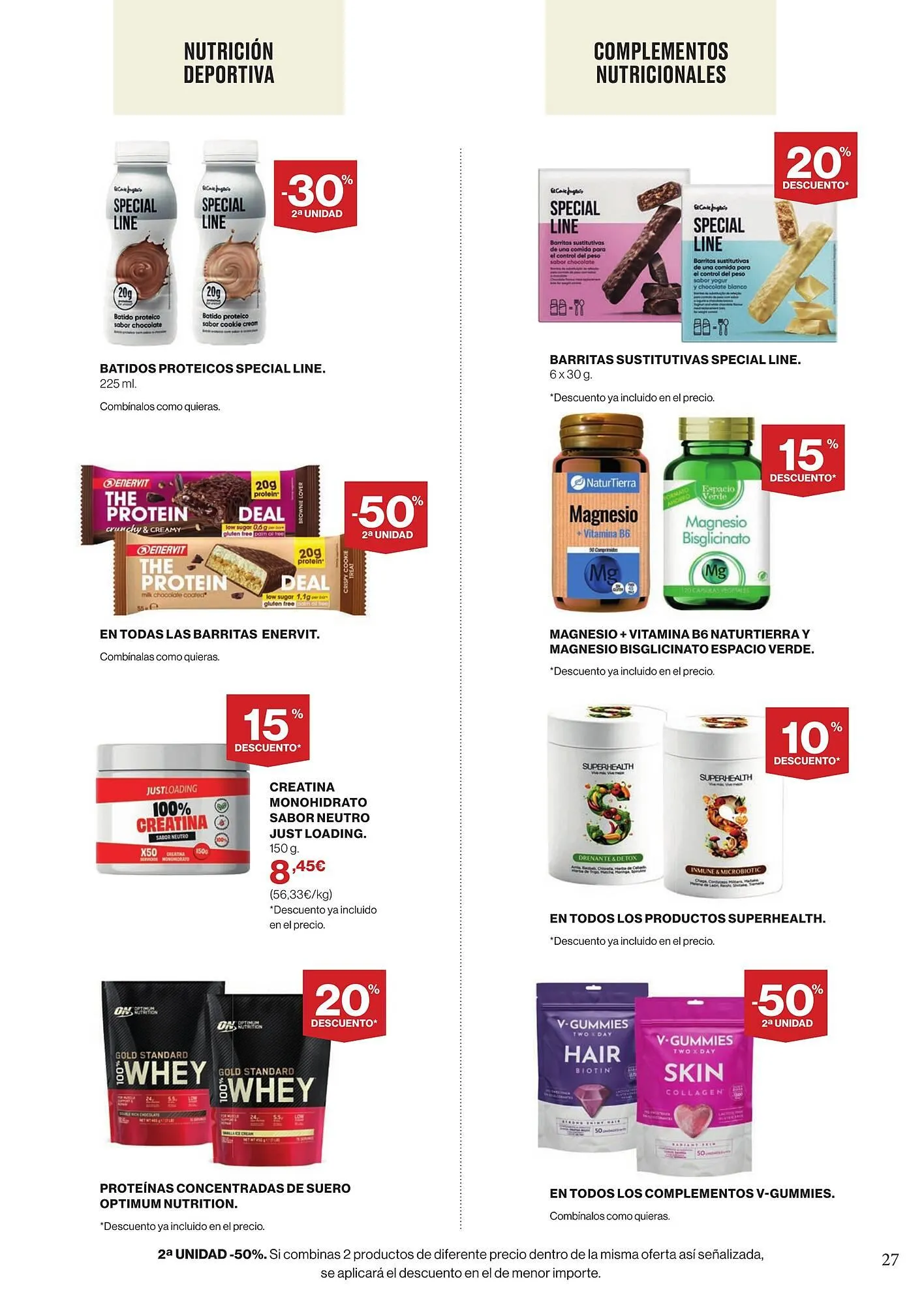 Catálogo de Catálogo Hipercor 26 de febrero al 31 de marzo 2026 - Página 27