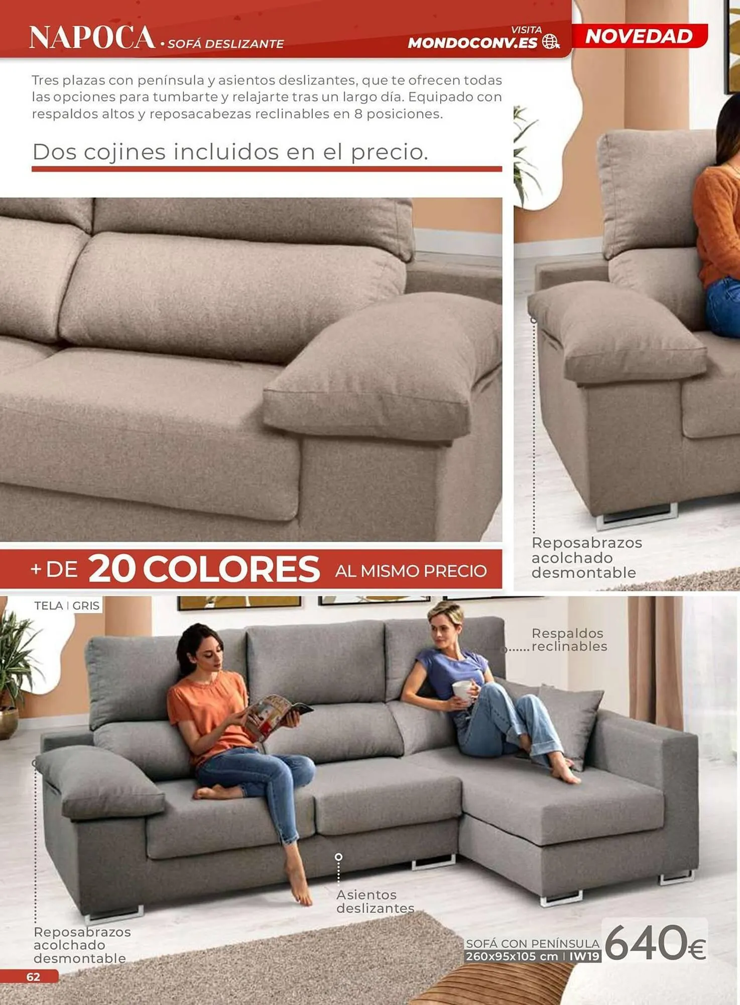 Catálogo de Catálogo Mondo Convenienza 2 de octubre al 28 de febrero 2026 - Página 64