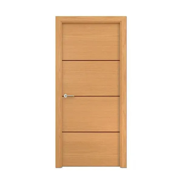 Puerta de Interior ortegal texturizada roble izquierda 203 x 72,5 cm