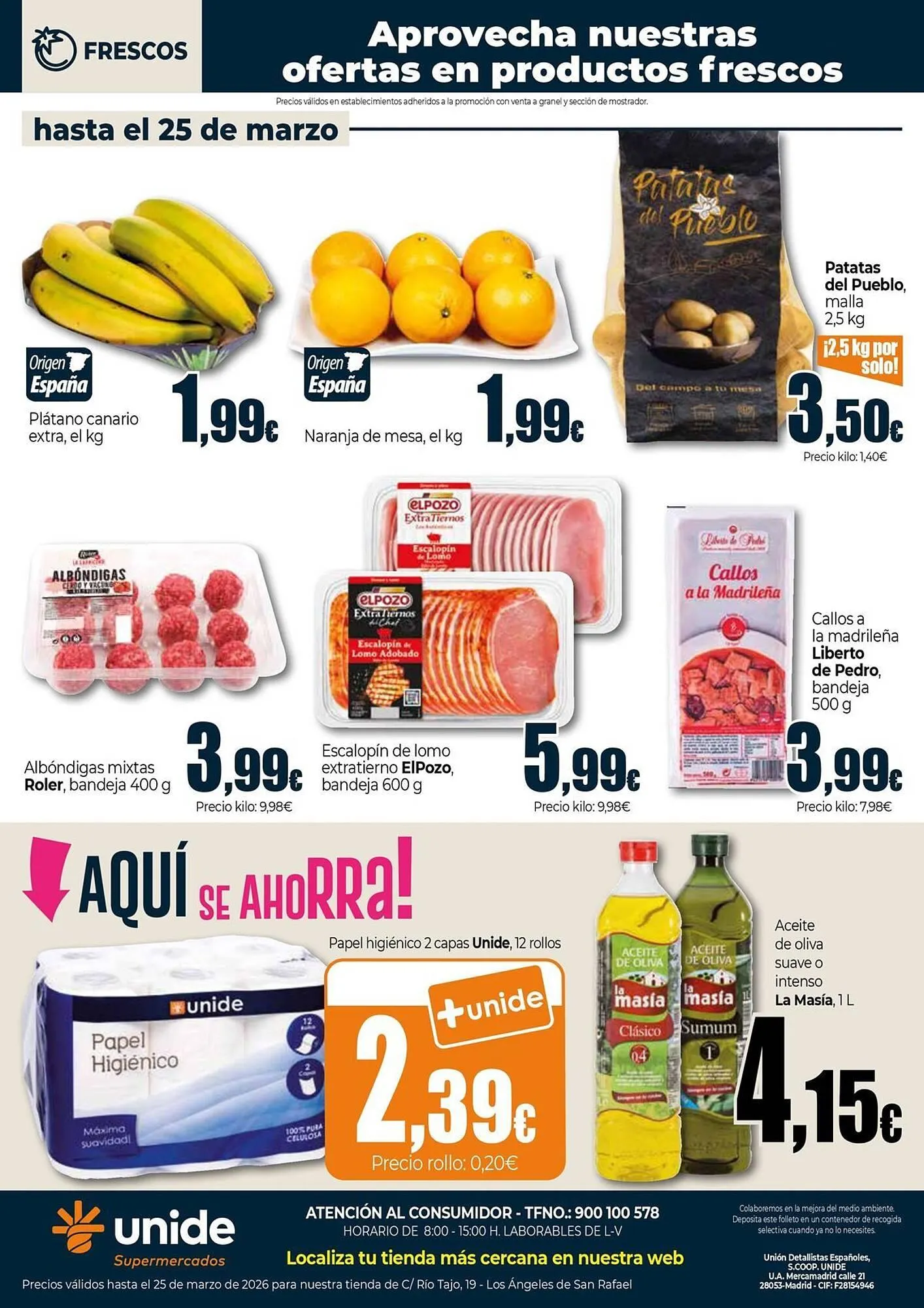 Catálogo de Folleto Unide Supermercados 19 de marzo al 25 de marzo 2026 - Página 4
