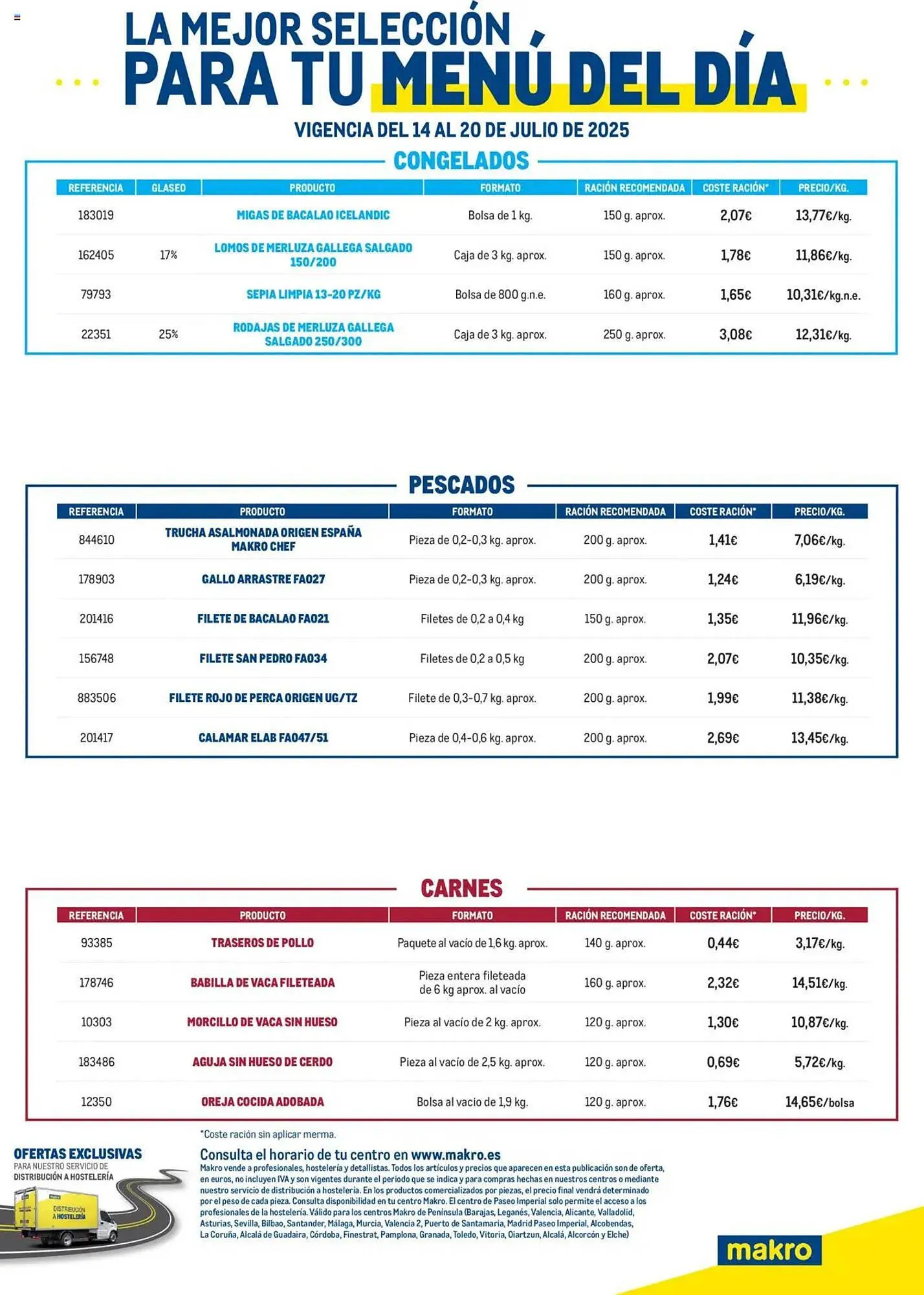 Catálogo de Folleto Makro 14 de julio al 20 de julio 2025 - Página 1