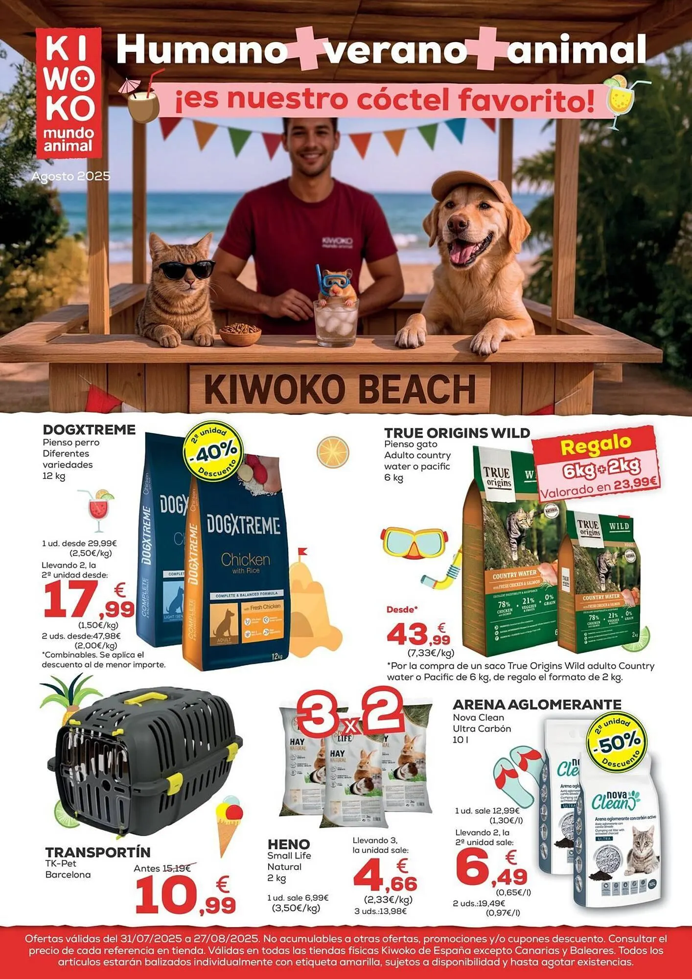 Catálogo de Folleto Kiwoko 31 de julio al 27 de agosto 2025 - Página 1