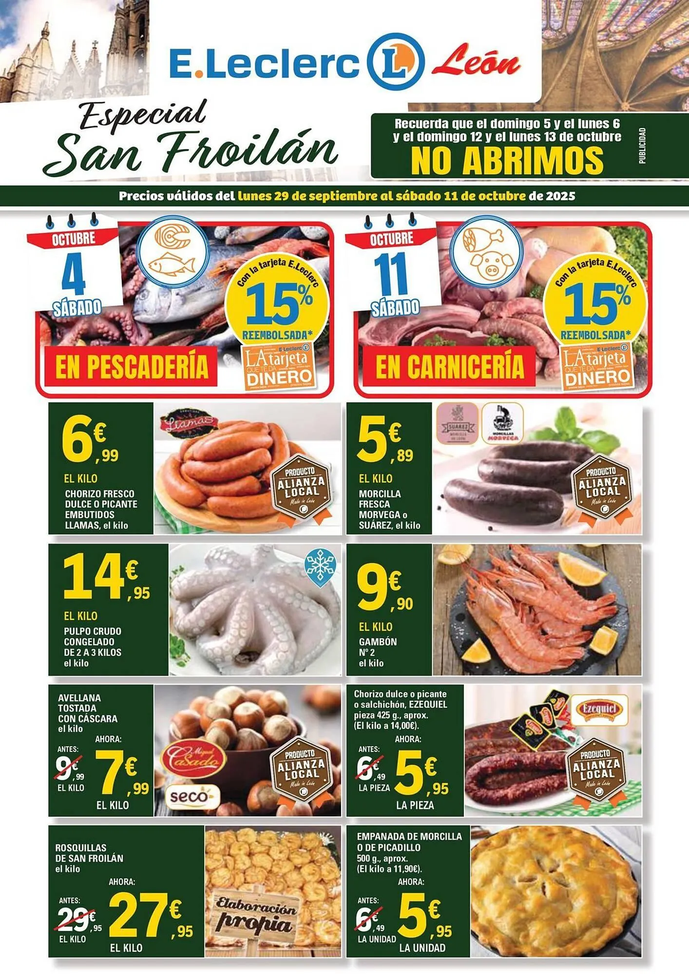 Catálogo de Catálogo E.Leclerc 2 de octubre al 11 de octubre 2025 - Página 1