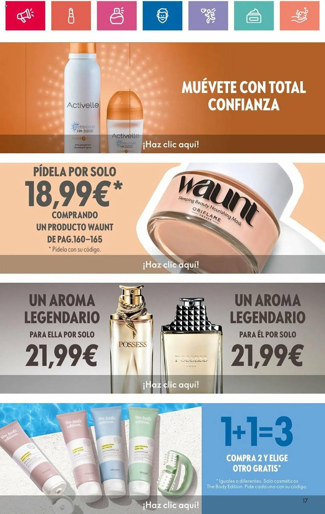 Catálogo de Folleto Oriflame 7 de mayo al 27 de mayo 2024 - Página 17