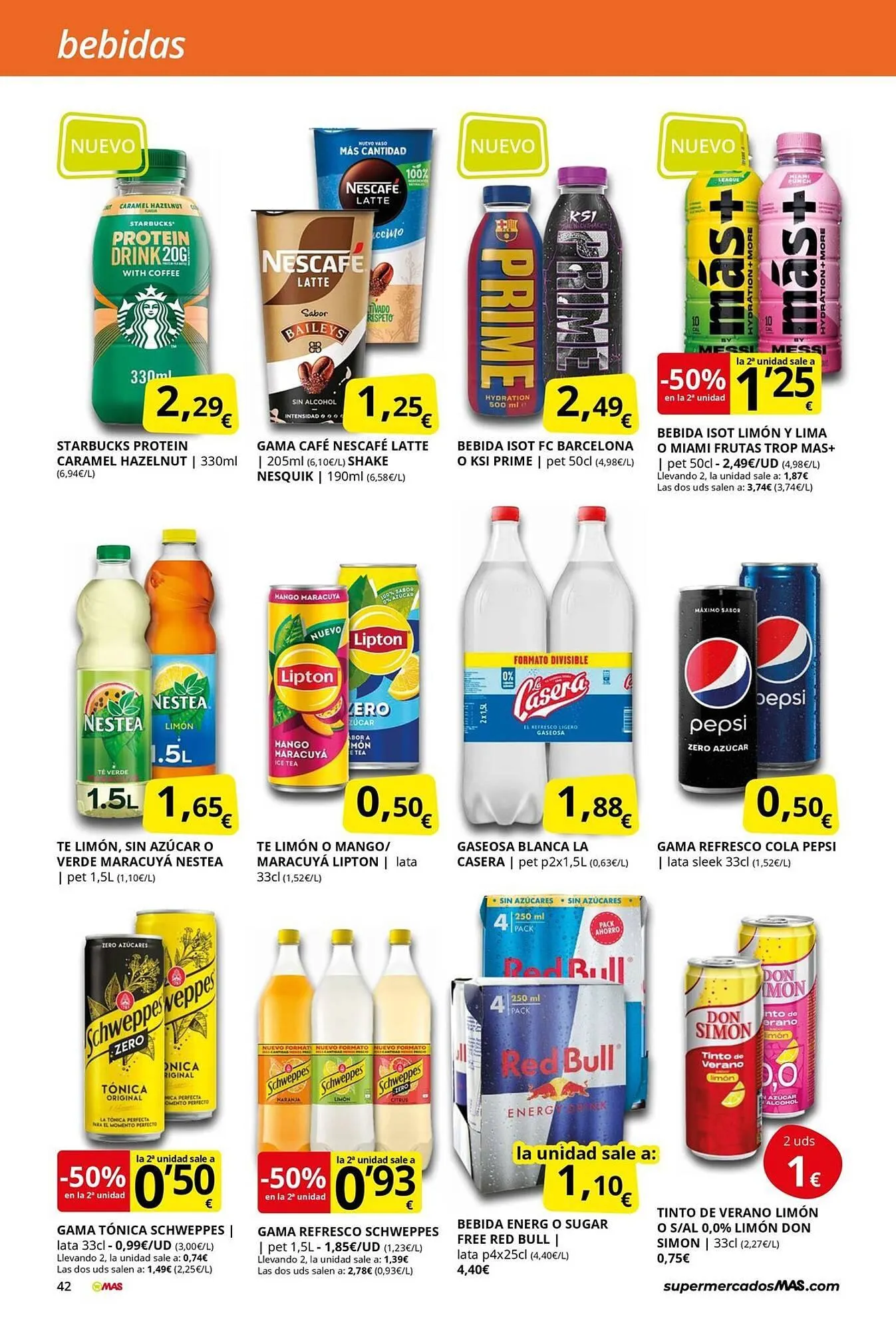 Catálogo de Folleto Supermercados MAS 2 de octubre al 30 de octubre 2025 - Página 42
