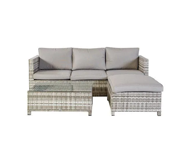 IBIZA 2 Set de Jardín Gris Claro