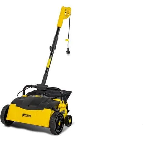 Peinadora barredora césped artificial - GARLAND ROLL&COMB 302E-V19 - Eléctrica enchufable - 1.400 W de potencia, 9 kg de peso. Ancho de trabajo 32 cm y profundidad de -10/5 mm. Saco de recogida de