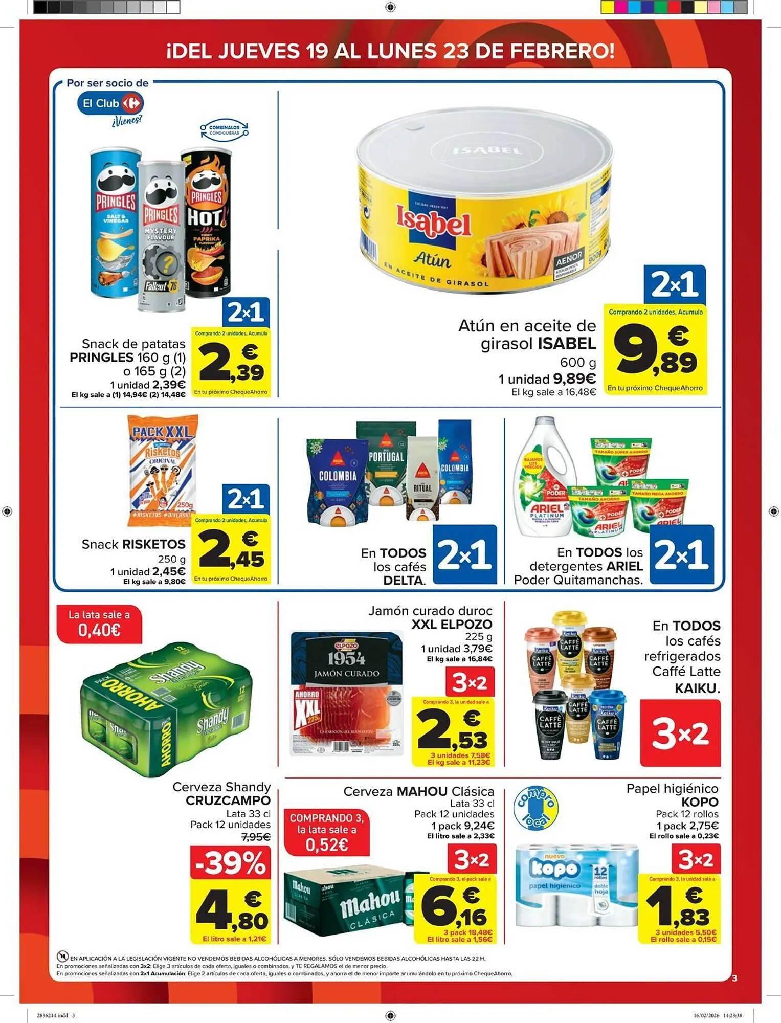Catálogo de Folleto Carrefour 19 de febrero al 23 de febrero 2026 - Página 3