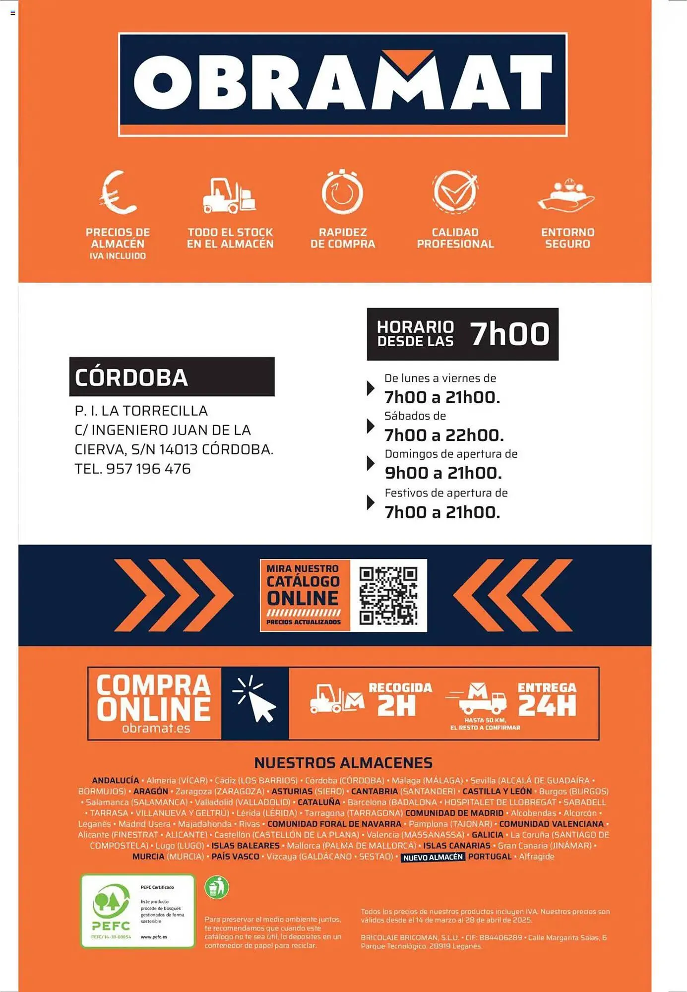Catálogo de Folleto Obramat 14 de marzo al 28 de abril 2025 - Página 524