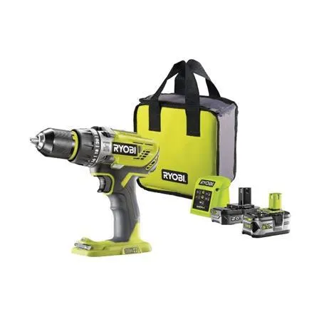 TALADRO PERCUTOR ATORNILLADOR ONE 18V 5.0+ 2.0Ah RYOBI