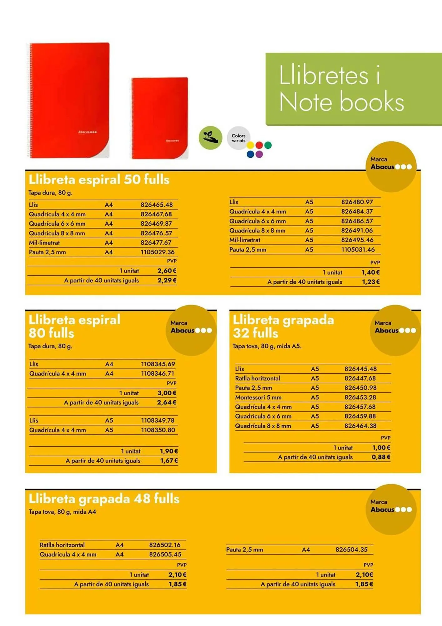 Catálogo de Folleto Abacus 19 de mayo al 30 de septiembre 2023 - Página 7