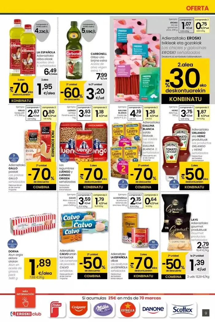 Catálogo de Prezio merkeagoa EROSKI CITY 27 de marzo al 8 de abril 2025 - Página 9