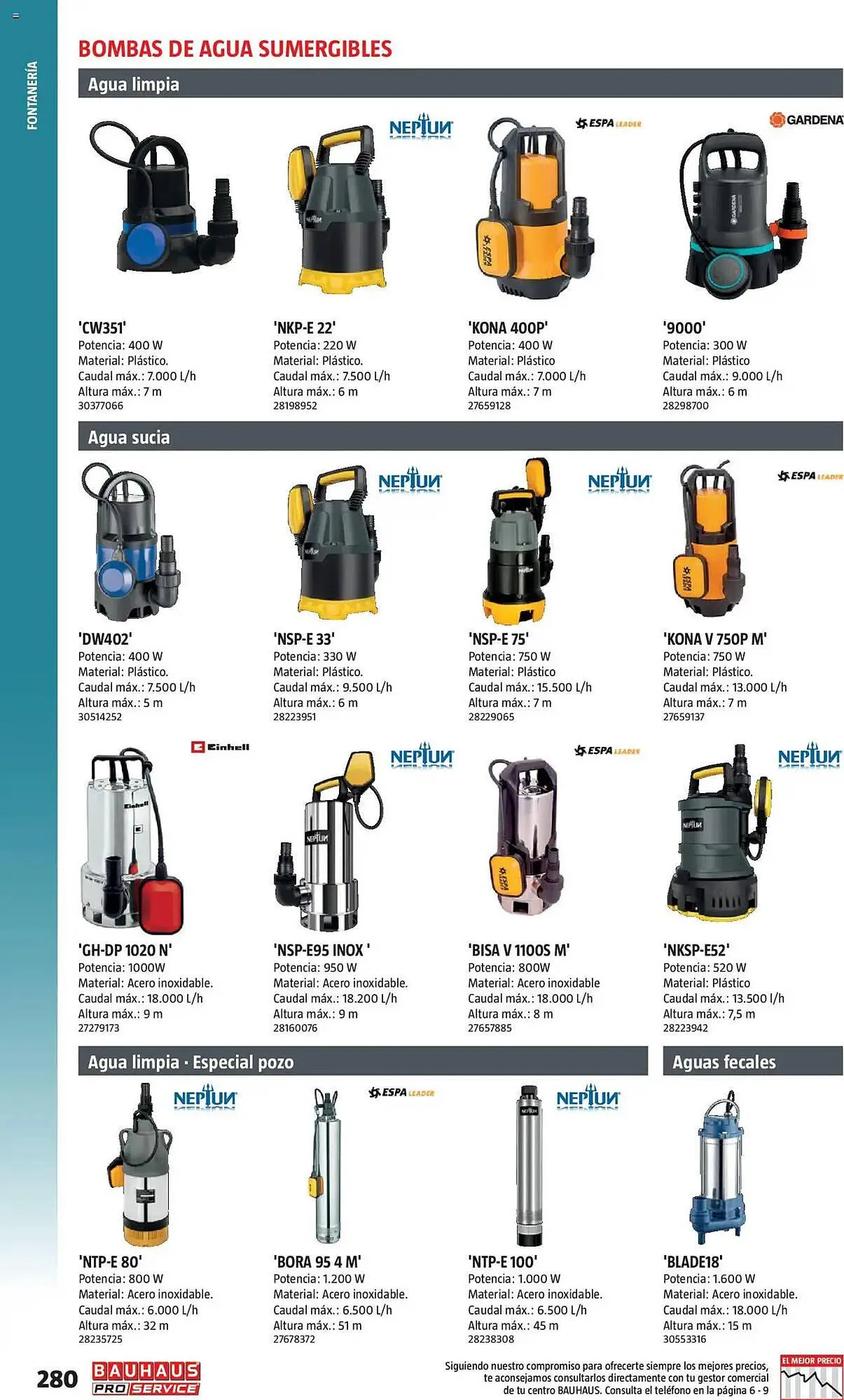 Catálogo de Folleto Bauhaus 24 de febrero al 31 de diciembre 2025 - Página 280