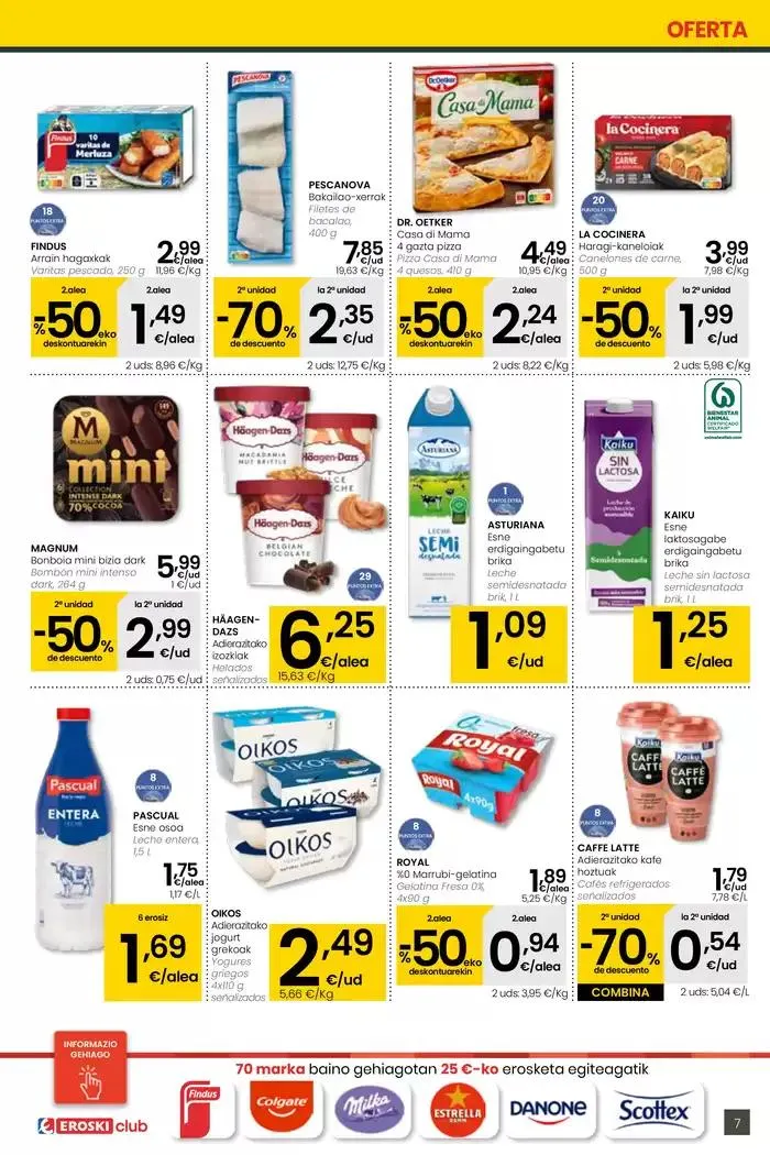 Catálogo de Prezio merkeagoa SUPERMERKATUAK EROSKI  27 de marzo al 8 de abril 2025 - Página 7