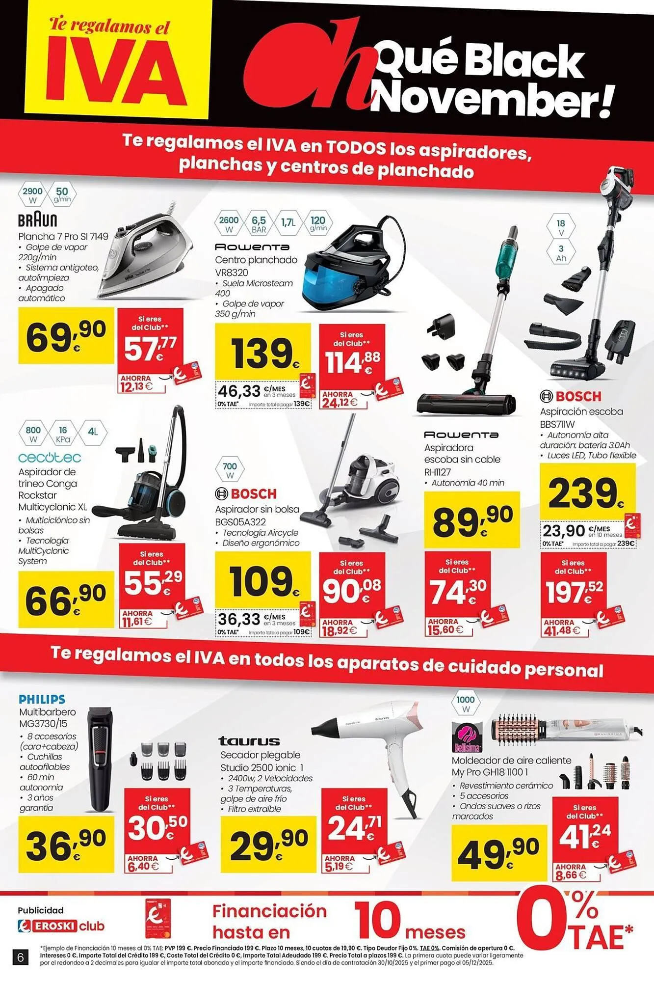 Catálogo de Folleto Eroski 30 de octubre al 12 de noviembre 2025 - Página 6