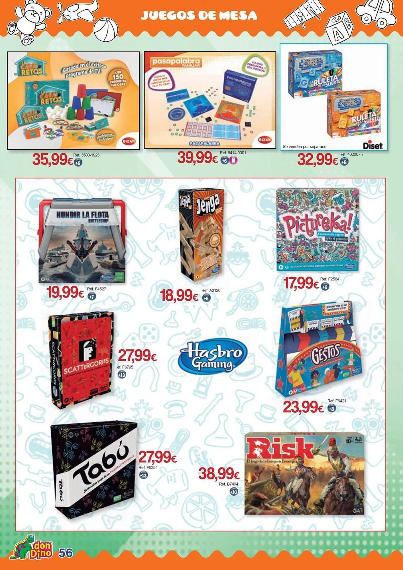 Catálogo de Folleto Juguetes Carrión 30 de octubre al 4 de diciembre 2023 - Página 56