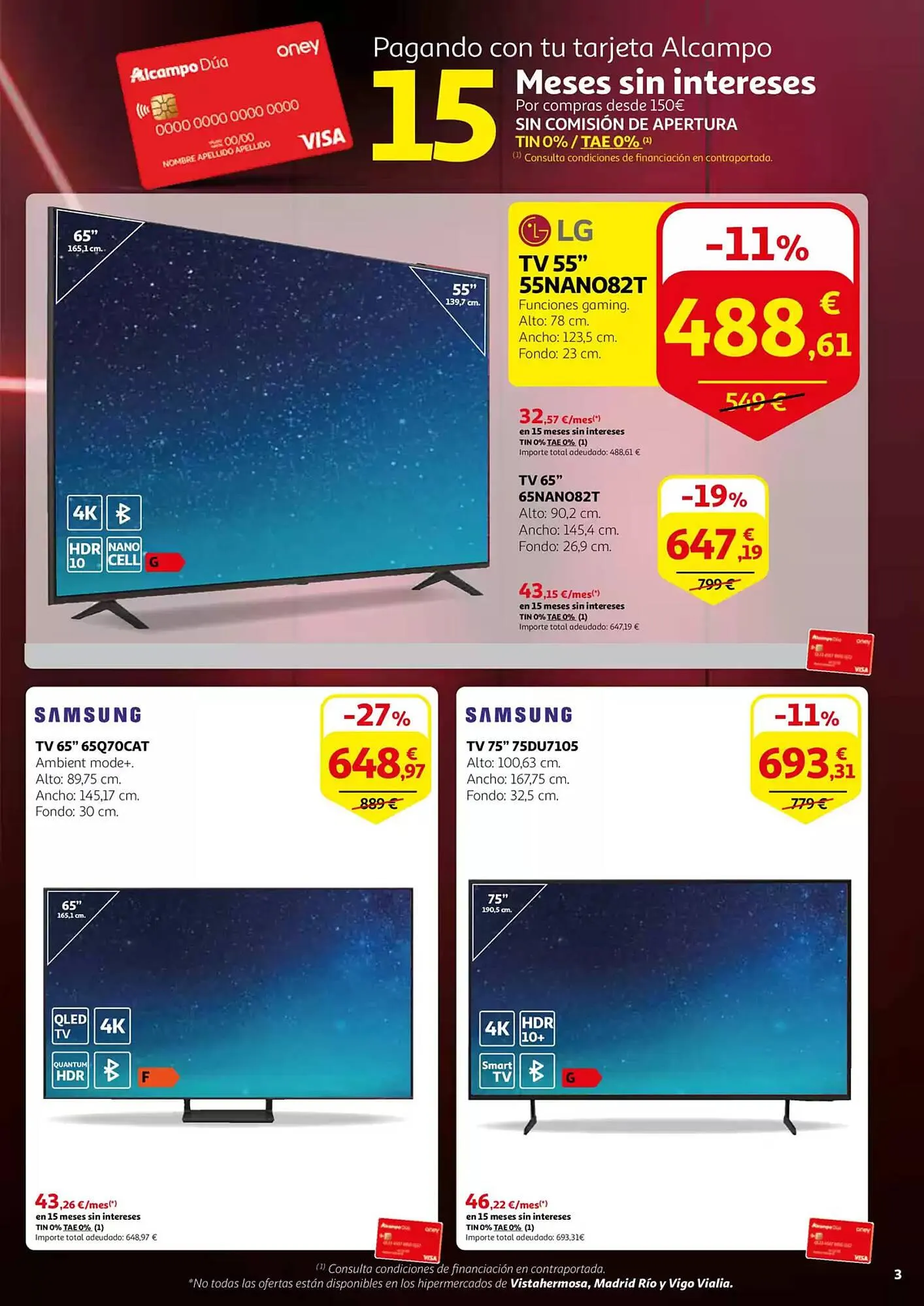 Catálogo de Folleto Alcampo 7 de noviembre al 20 de noviembre 2024 - Página 3