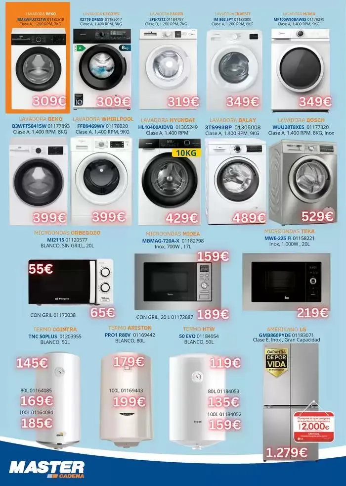Catálogo de ¡Los mejores precios y la mejor atención en las tiendas Master Cadena! 12 de mayo al 31 de mayo 2025 - Página 2
