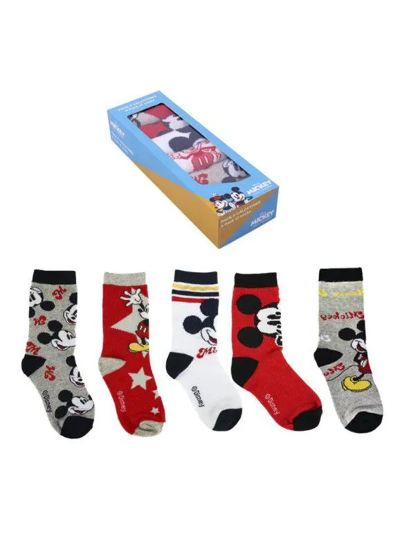 Lote de 5 pares de calcetines niño