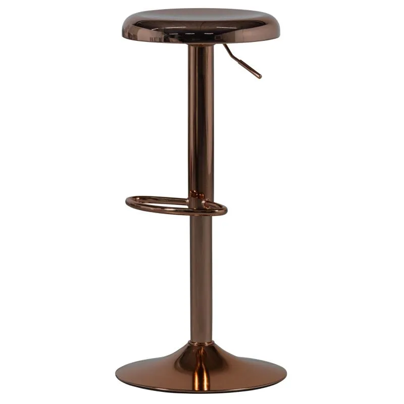 Taburete de bar Isaac Metal Cobre