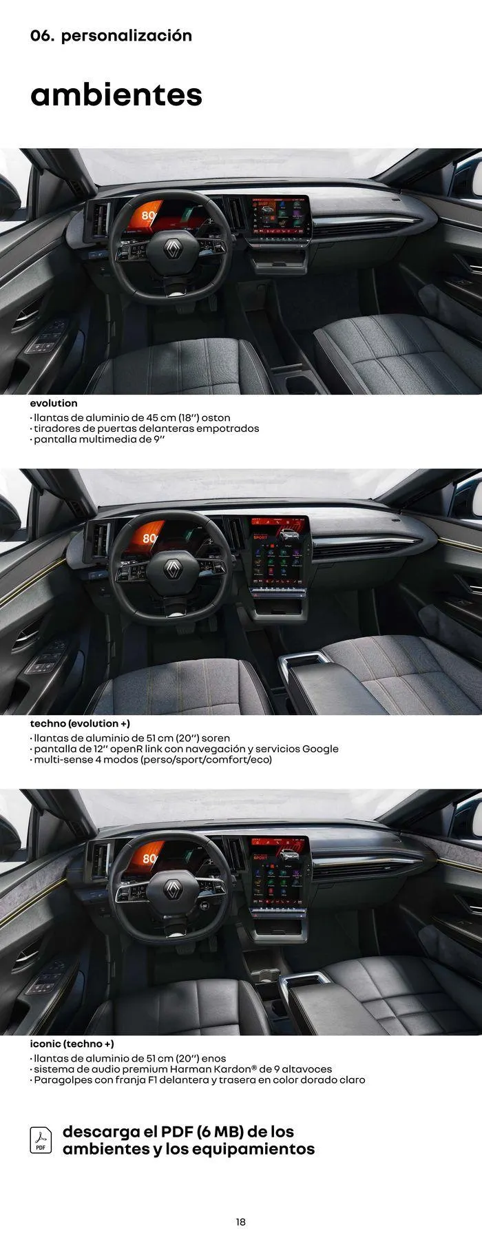 Catálogo de Renault Megane E-Tech 100% Eléctrico 22 de junio al 22 de junio 2025 - Página 18