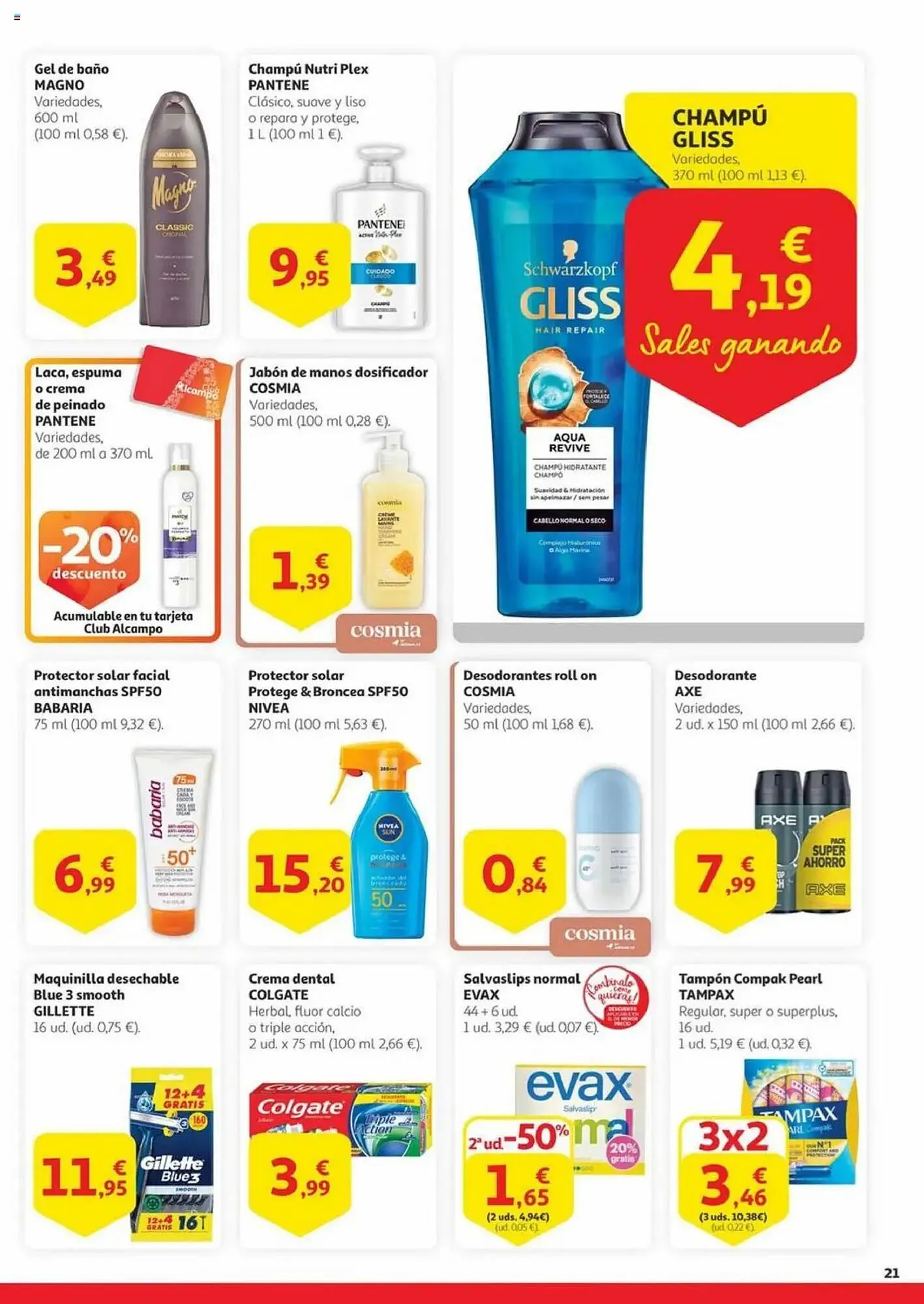 Catálogo de Folleto Alcampo 8 de abril al 21 de abril 2025 - Página 21