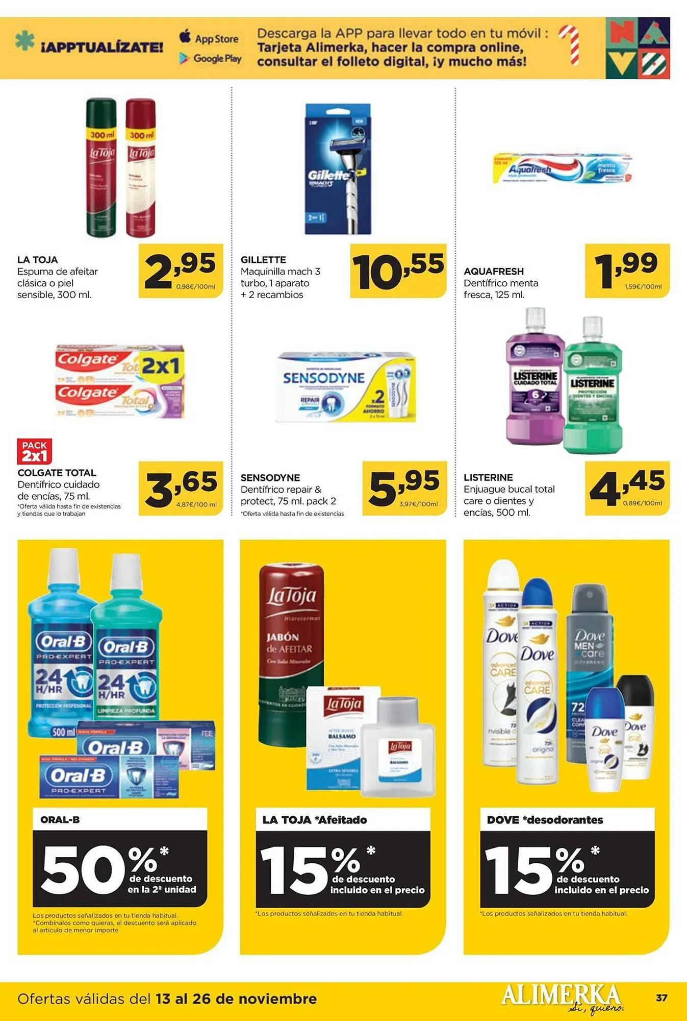 Catálogo de Folleto Alimerka 13 de noviembre al 26 de noviembre 2025 - Página 39