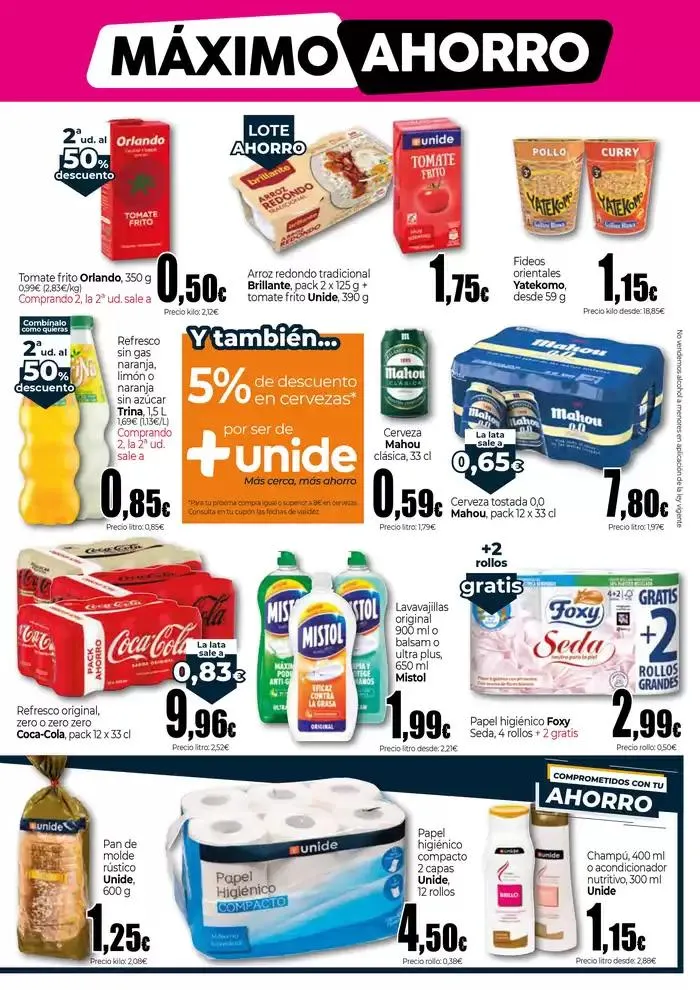 Catálogo de Máximo Ahorro en Supermercados UNIDE 13 de marzo al 26 de marzo 2025 - Página 3