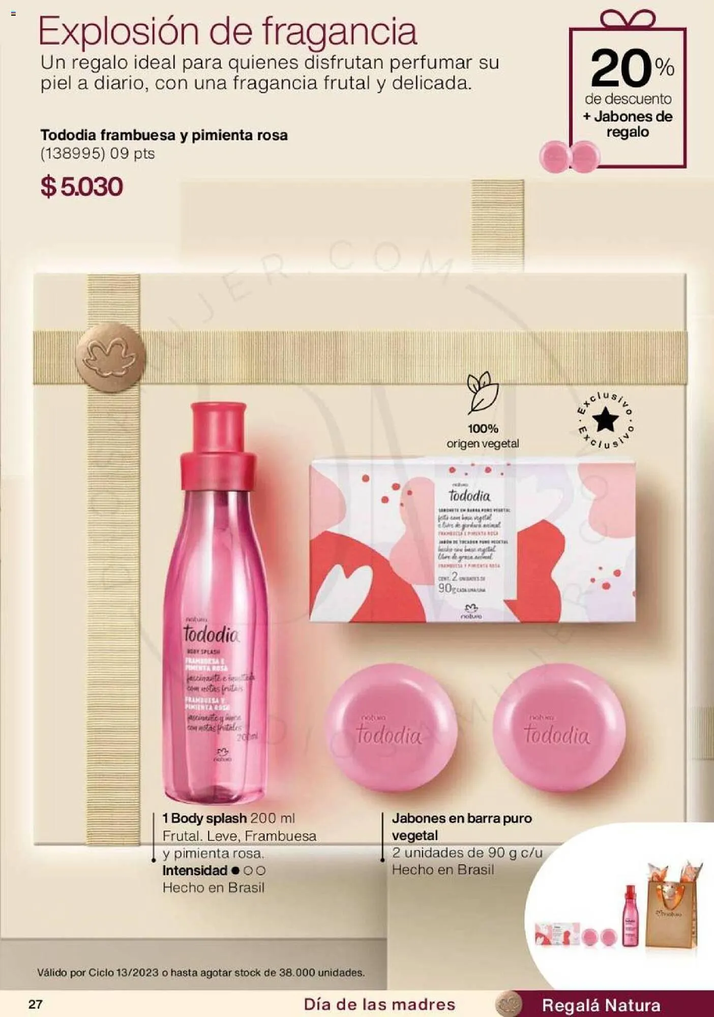 Catálogo de Folleto Natura 1 de septiembre al 30 de septiembre 2023 - Página 27