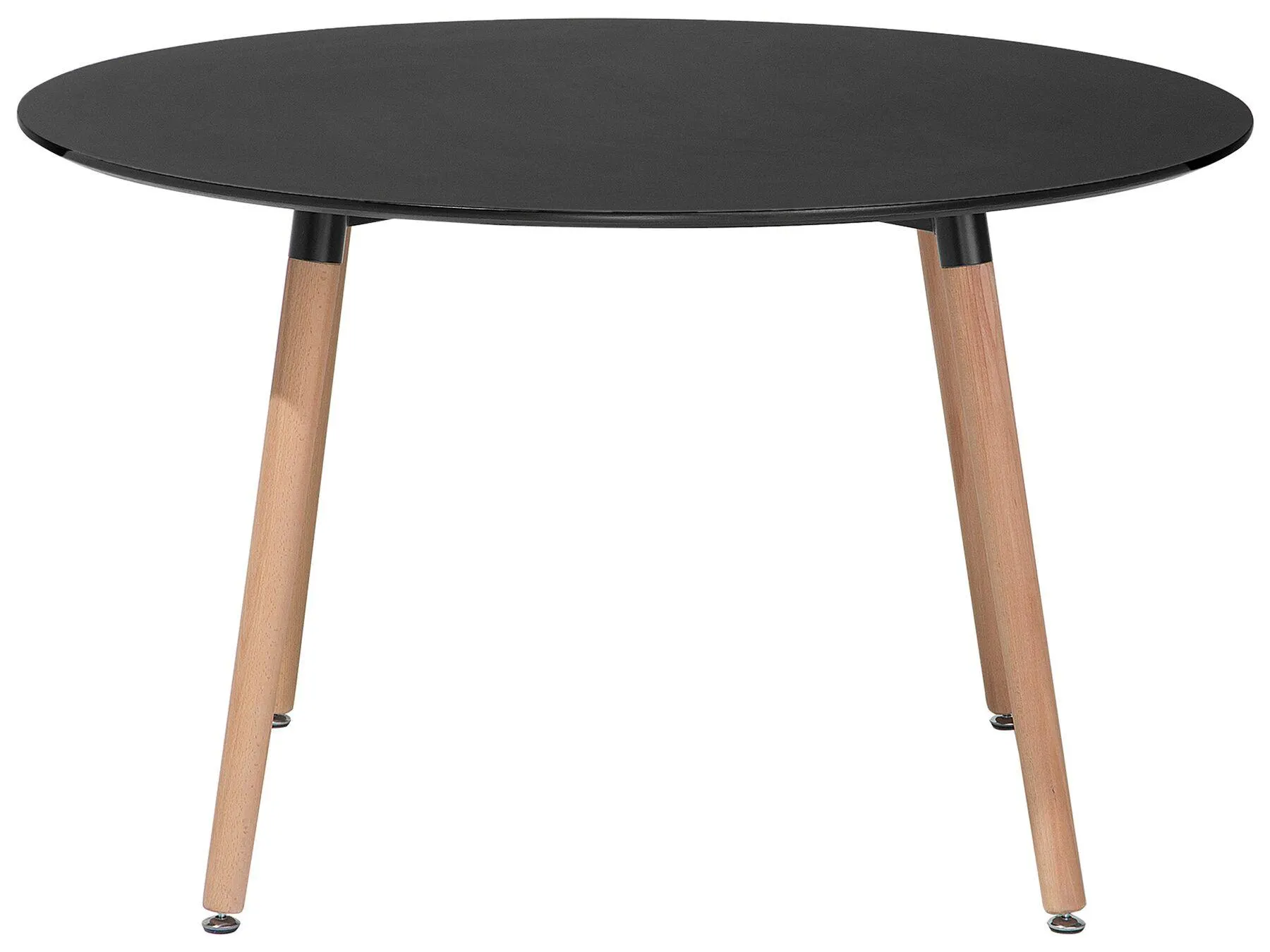 Mesa de comedor BOVIO Negro 120 cm 120 cm