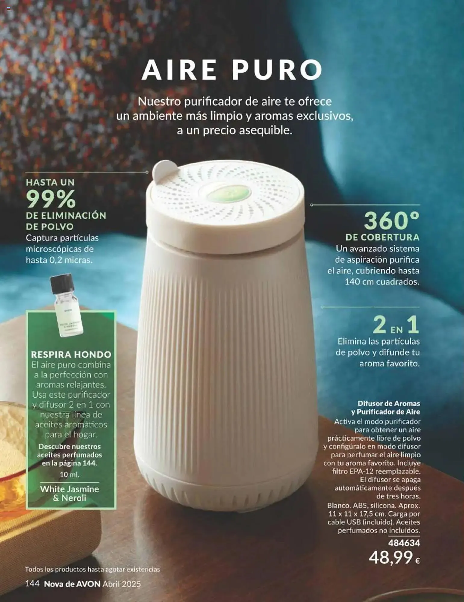 Catálogo de Folleto AVON 1 de abril al 30 de abril 2025 - Página 144