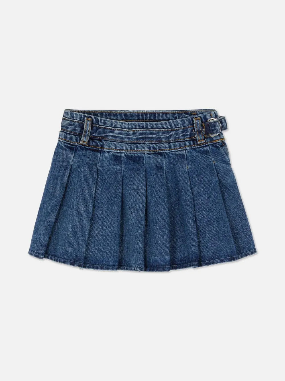 1,5-8 años | Falda vaquera plisada
