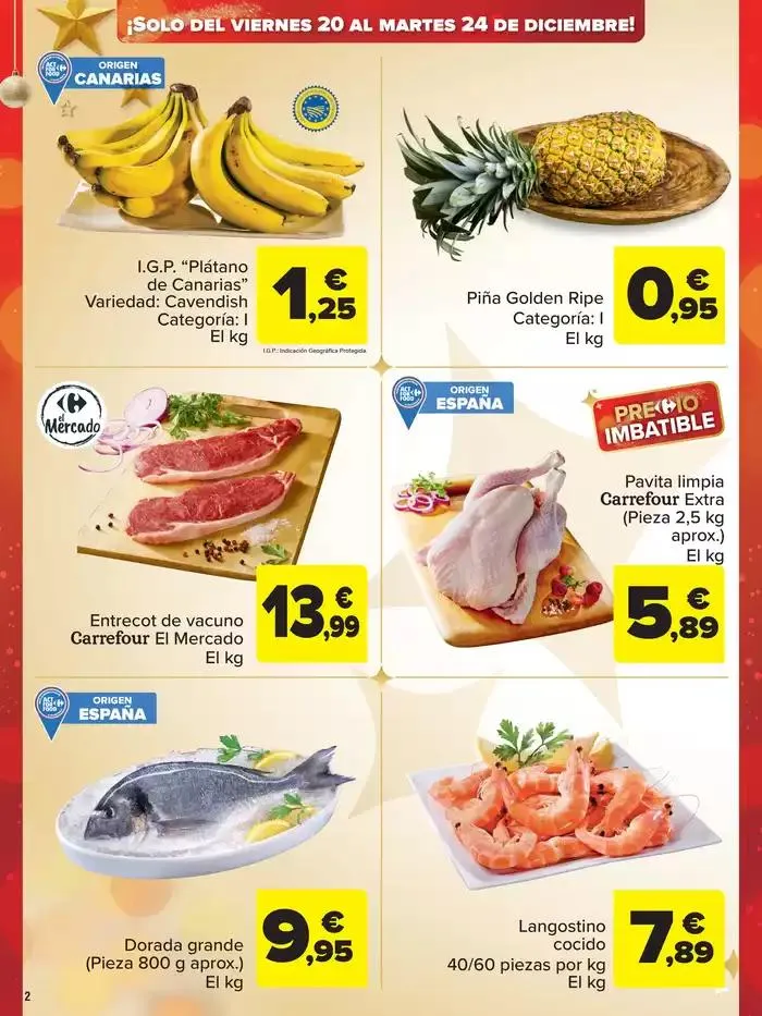 Catálogo de CARREOFERTAS 20 de diciembre al 24 de diciembre 2024 - Página 2
