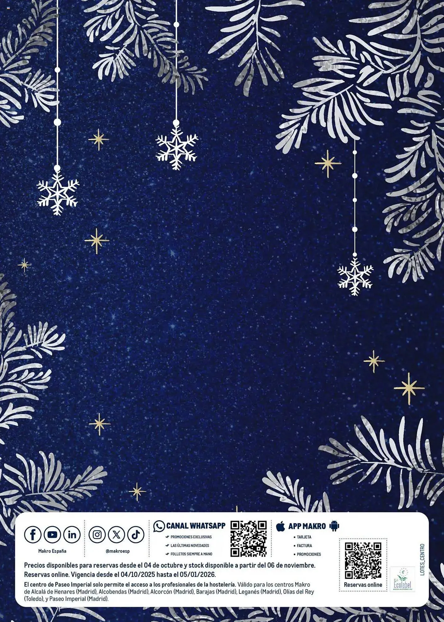 Catálogo de Catálogo Makro 4 de octubre al 5 de enero 2026 - Página 56