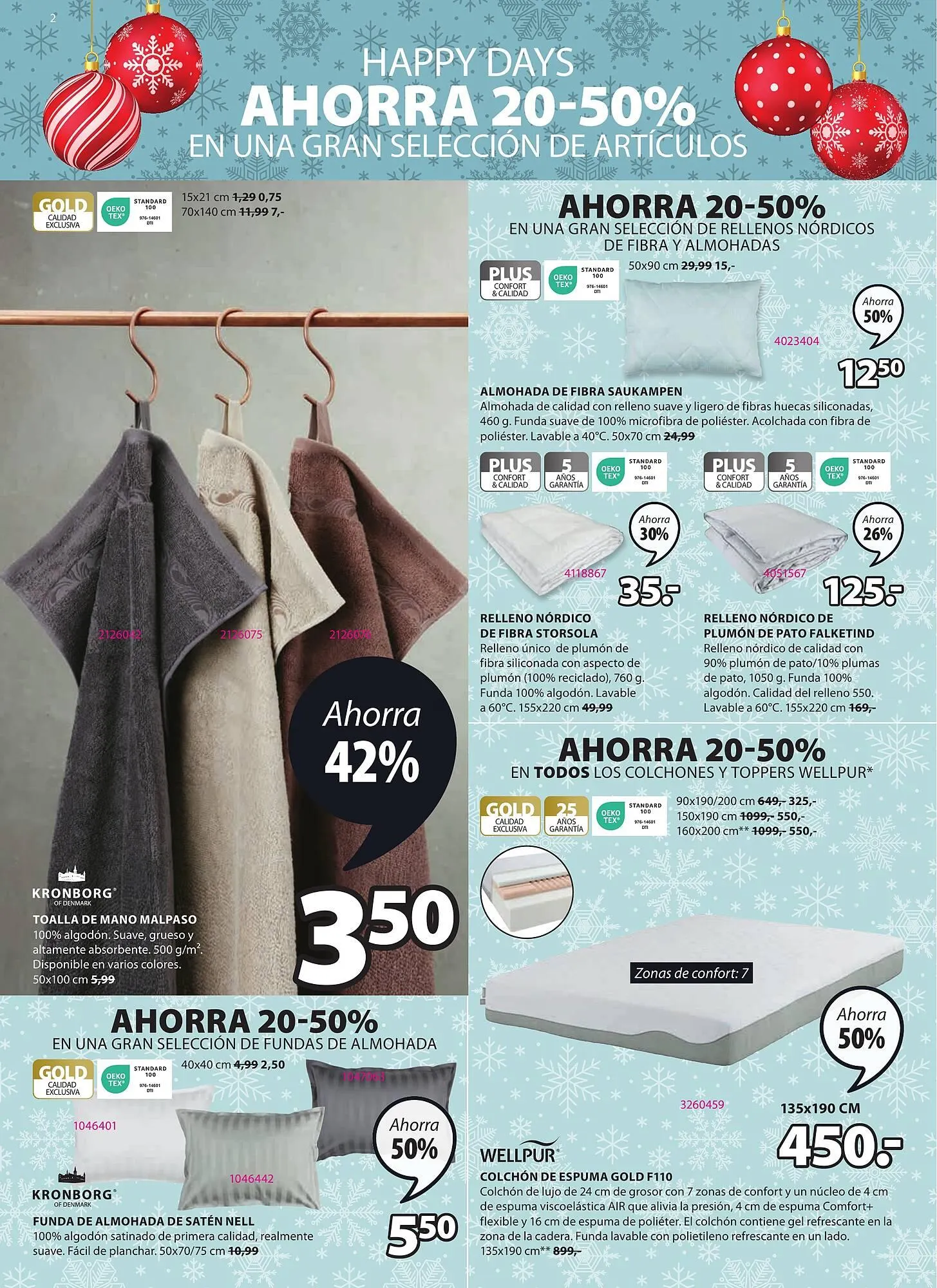 Catálogo de Folleto JYSK 4 de diciembre al 27 de diciembre 2023 - Página 2