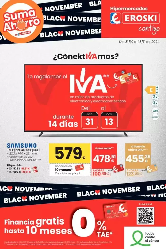 Catálogo de Especial 1º Quincena Noviembre Hiper Castellano Conecta3 31 de octubre al 13 de noviembre 2024 - Página 1