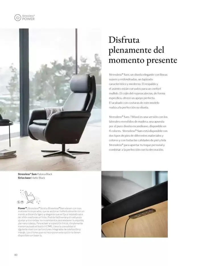 Catálogo de Catálogo Stressless 7 de marzo al 31 de agosto 2025 - Página 40