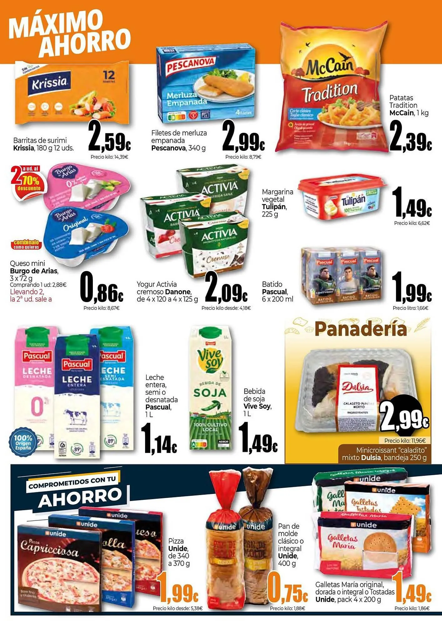 Catálogo de Folleto Unide Supermercados 21 de septiembre al 4 de octubre 2023 - Página 2