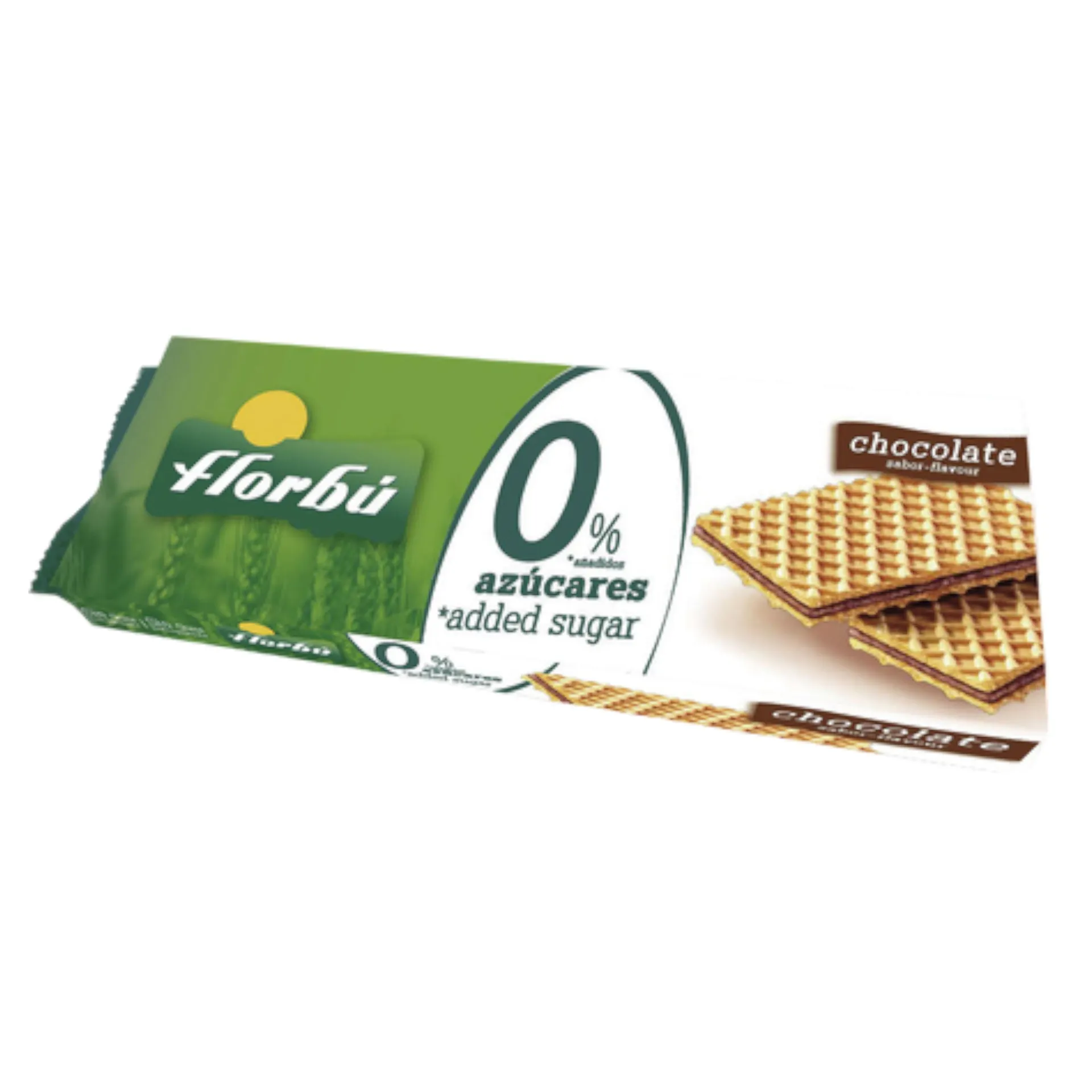 WAFER CHOCOLATE 0% AZÚCARES AÑADIDOS 150G
